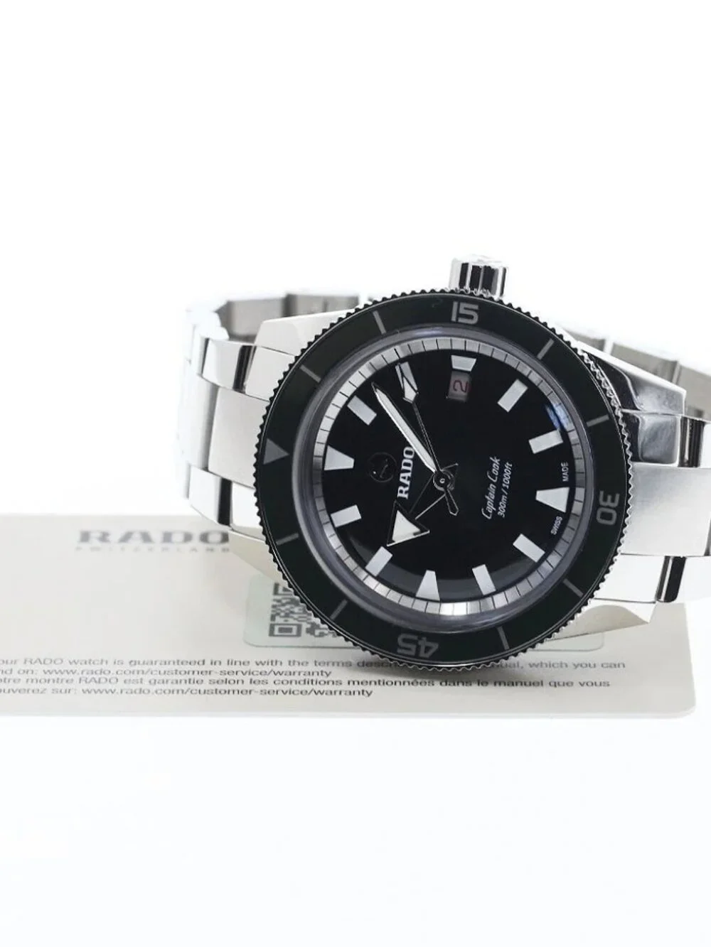 RADO Captain Cook Automatic R32105313 green Dial Automatic Men's Watch_